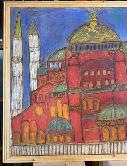 P.J.S Hagia Sophia, Istanbul, 1994
Pastel...