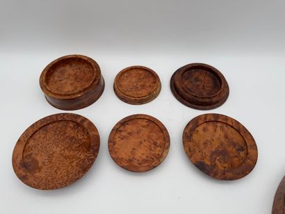 Art Deco desk set - 10 pieces
Wooden set...