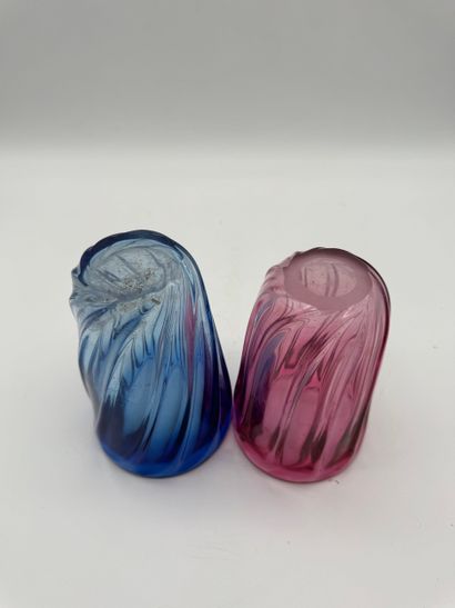 Val Saint-Lambert (20th century) Set of two...