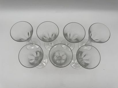Set of 7 wine glasses - Cristal

Dimensions...
