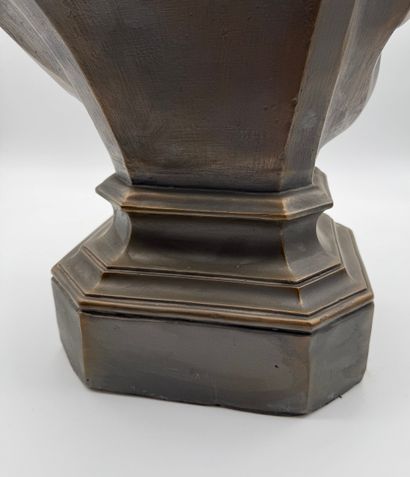 Edouard Fiers (1822-1894) - Female bust with...