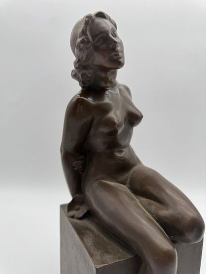 Armand Bonnetain (1883 - 1973) - Seated female...