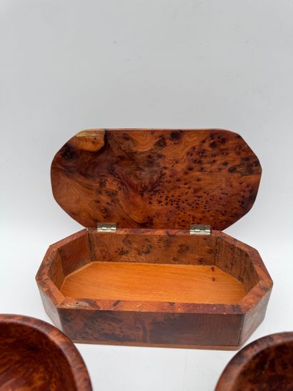 Art Deco desk set - 10 pieces
Wooden set...