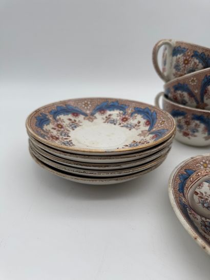 Sarreguemines Porcelain coffee service
Porcelain...