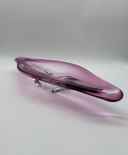 Val Saint-Lambert (XX century) Purple crystal...
