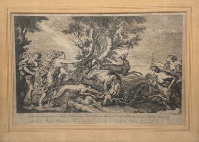 D’après Pierre Paul Rubens Joseph Goupy (XVIIIe...