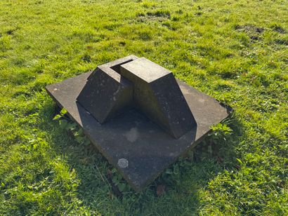 Joachim Bandau (né en 1936) Sculpture Bunker...