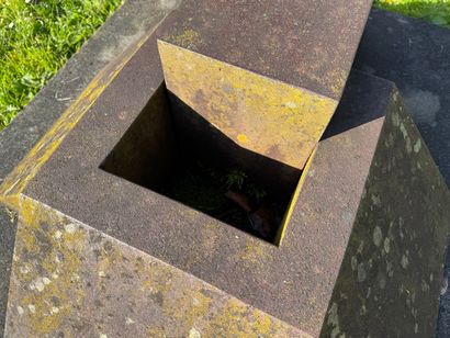 Joachim Bandau (né en 1936) Sculpture Bunker...