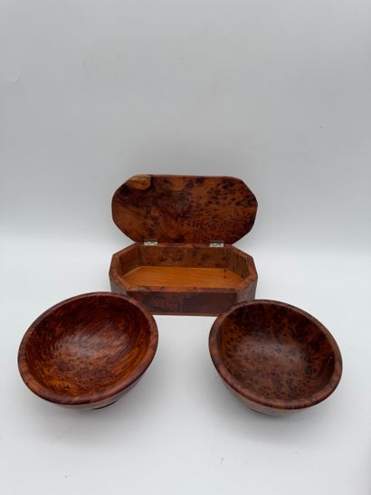 Art Deco desk set - 10 pieces
Wooden set...
