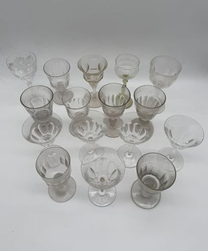 Set of mismatched glasses
Set of glasses...
