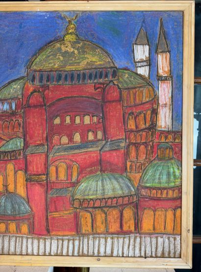 P.J.S Hagia Sophia, Istanbul, 1994
Pastel...