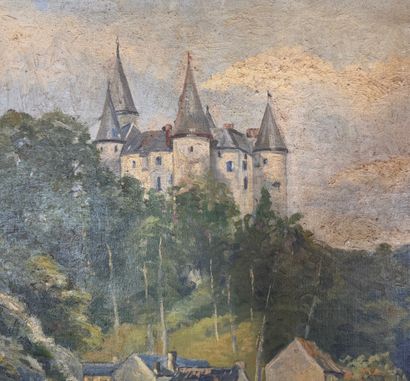 Roulin Le château de Vêves
Oil on canvas...