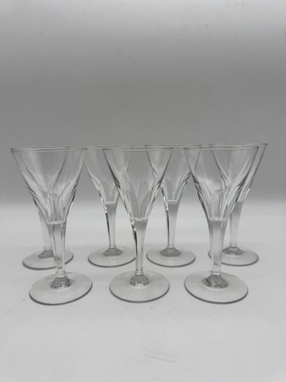 Set of 7 wine glasses - Cristal

Dimensions...