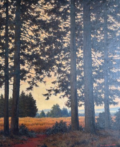 Richard Bourdouxhe (1886-1962) Landscape...