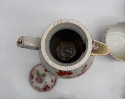 Porcelain tea set with floral design
Porcelain...