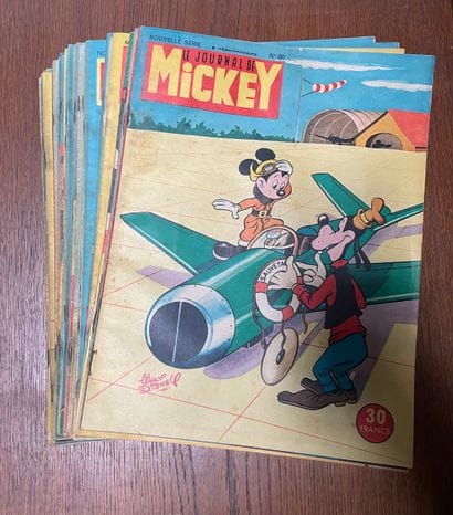 WALT DISNEY / MICKEY'S JOURNAL A large collection...