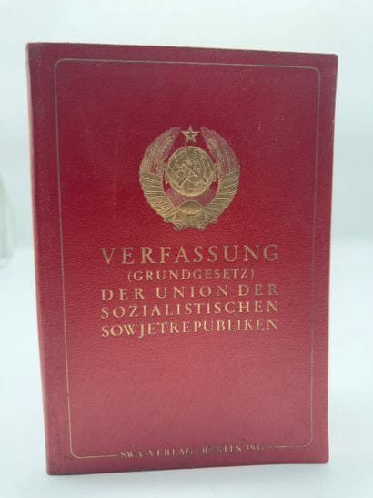 Verfassung (Grundgesetz) der Union der Sozialistischen...