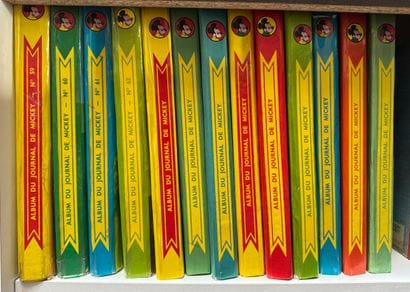 MICKEY'S DIARY Set of 17 hardcover album...
