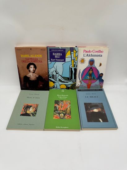 Set of six novels: 
- *La figlia della fortuna*...