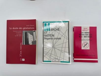 Set of 3 academic essays: society, economics,...