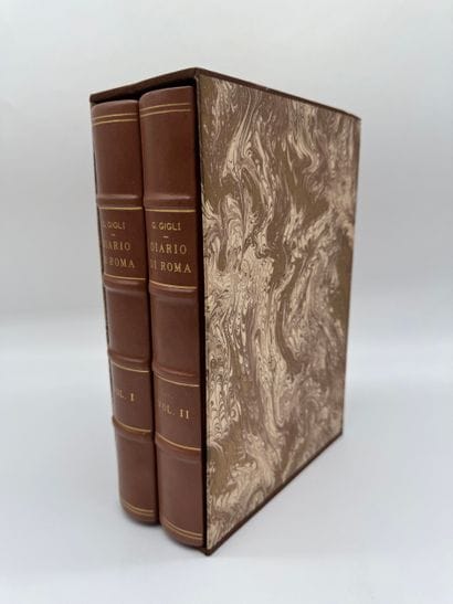 *Diario di Roma* by G. Gigli. 
Two volumes...