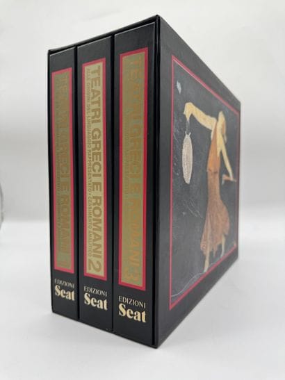 Teatri greci e romani
Ensemble de trois volumes...