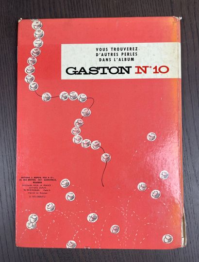 André Franquin Le cas Lagaffe EO - Gaston...