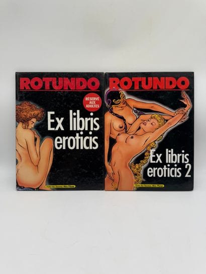 Ex libris eroticis No. 1 and No. 2 - Erotic...