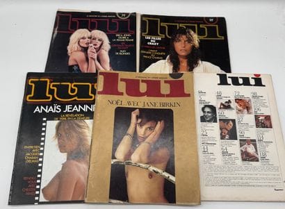 LUI Set of 5 vintage erotic magazines

Internal...