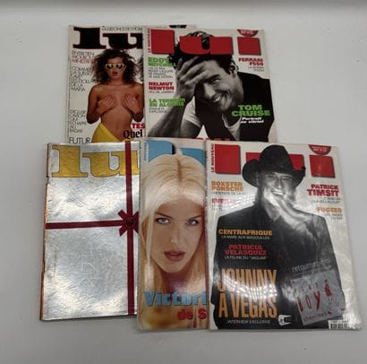 LUI Set of 5 vintage erotic magazines

Internal...