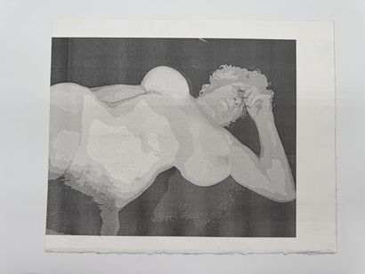 Yvon Adam (1932 2017) On the scaffolding
Mixed...