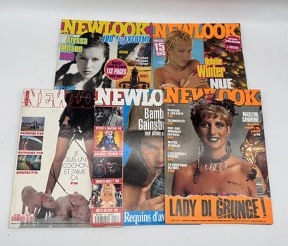 NEWLOOK Lot de 5 magazines érotiques vintage

Réf...