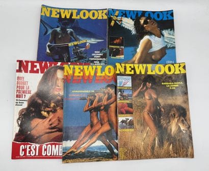 NEWLOOK Lot de 5 magazines érotiques vintage

Réf...
