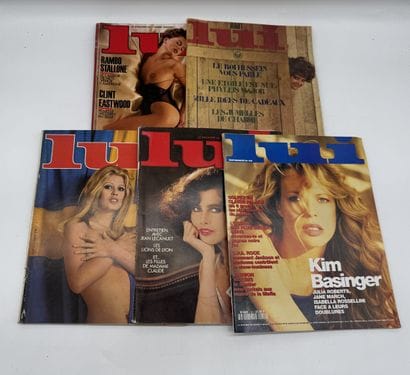 LUI Set of 5 vintage erotic magazines

Internal...