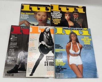 LUI Lot de 5 magazines érotiques vintage

Réf...