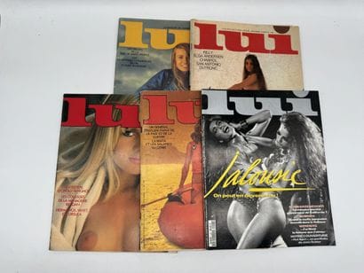 LUI Set of 5 vintage erotic magazines

Internal...
