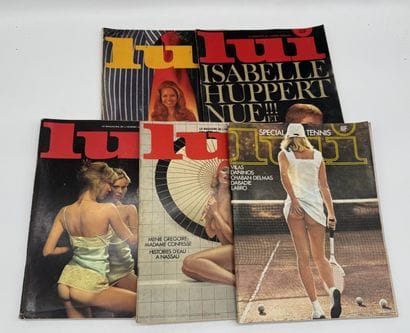LUI Set of 5 vintage erotic magazines

Internal...