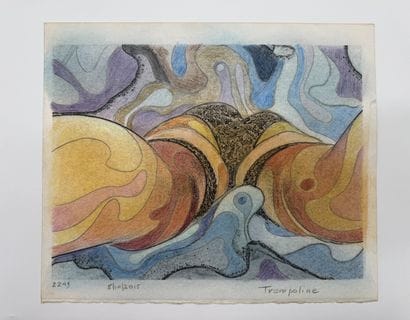 Yvon Adam (1932–2017) Trempoline
Mixed media...