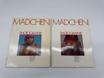 Set of two books: *Mädchen Photographie*...