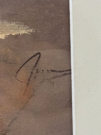 Incandescent
Mixed media on tinted paper...