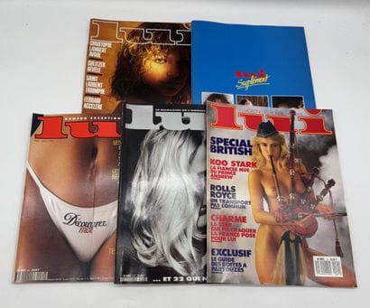 LUI Set of 5 vintage erotic magazines

Internal...