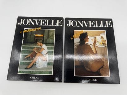 A set of two photography books by Jean-François...