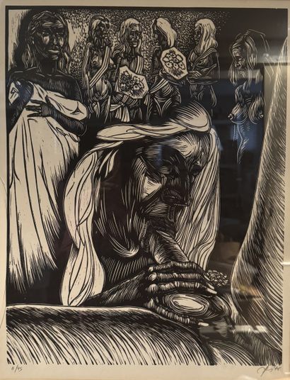 European Expressionist School, 1974 Expressionist...