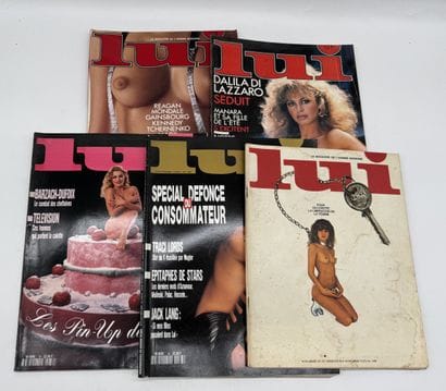 LUI Set of 5 vintage erotic magazines

Internal...