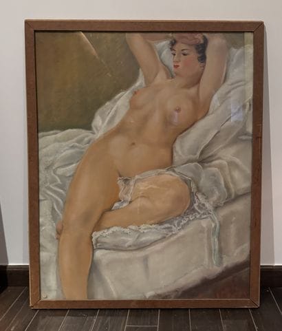 Sarah Lying Female Nude 1934
Original dry...