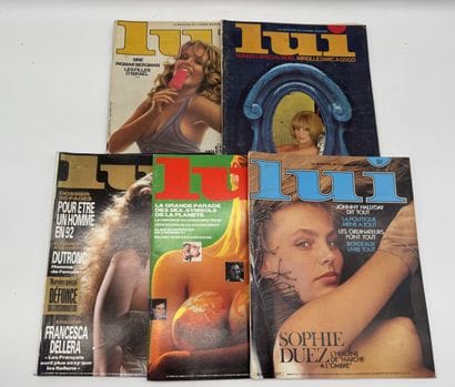 LUI Set of 5 vintage erotic magazines

Internal...