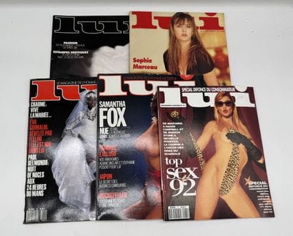 LUI Lot de 5 magazines érotiques vintage

Réf...