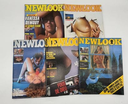 NEWLOOK Lot de 5 magazines érotiques vintage

Réf...
