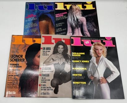 LUI Lot de 5 magazines érotiques vintage

Réf...