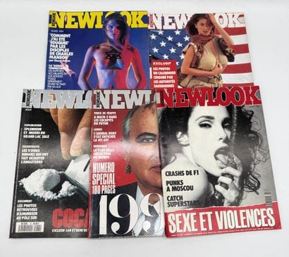 NEWLOOK Lot de 5 magazines érotiques vintage

Réf...